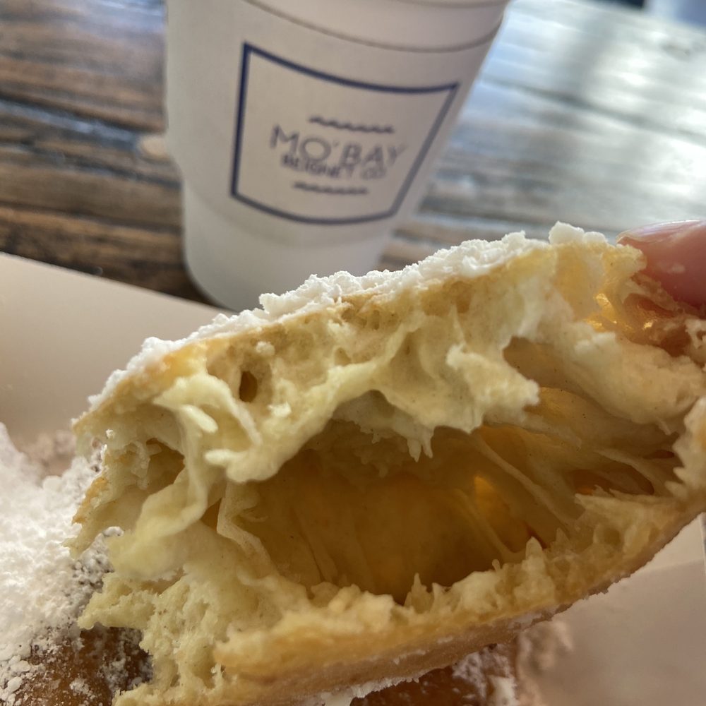 Mo'Bay Beignet - Just the right amount of crispiness, soft dough and air. - Coffee & Tea Near Me - Mobile, Alabama