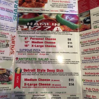 Hamlin Pub - Menu - American Near Me - Shelby Charter Township, Michigan