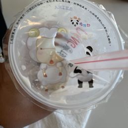 Brown sugar milk tea. Brown sugar milk tea.
