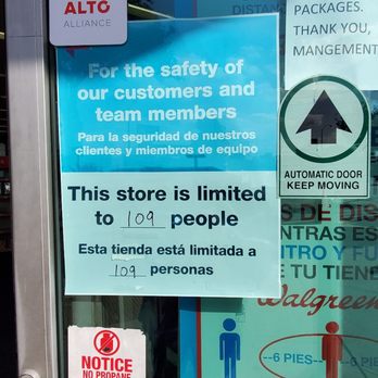 Walgreens - 109 people stor limit - Drugstores Near Me - Los Angeles, California