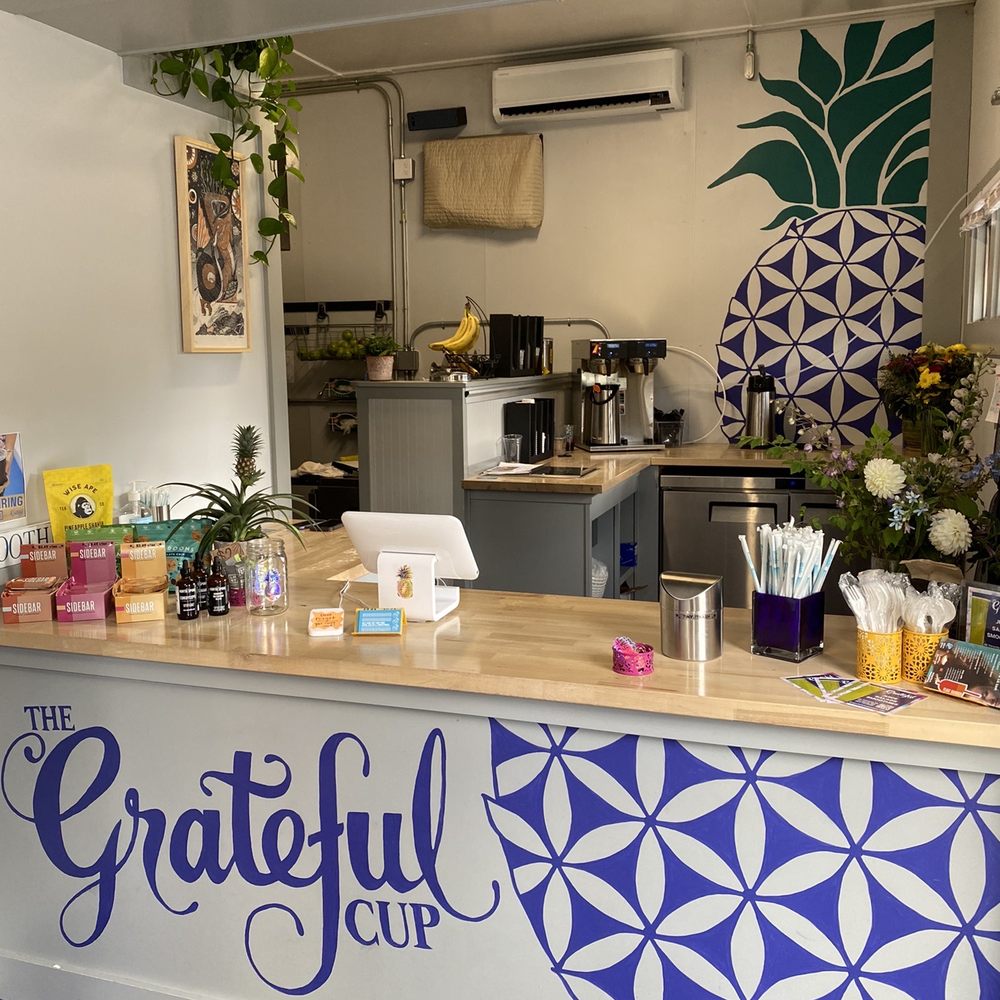 The Grateful Cup - the front counter of the coffee shop - Juice Bars & Smoothies Near Me - Portland, Maine The Grateful Cup - the front counter of the coffee shop - Juice Bars & Smoothies Near Me - Portland, Maine