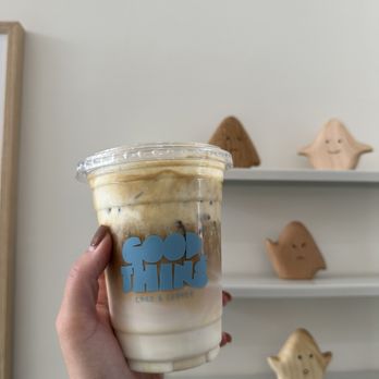 Goodthing Coffee - 10.2024 pistachio einspanner - Coffee & Tea Near Me - Burlingame, California