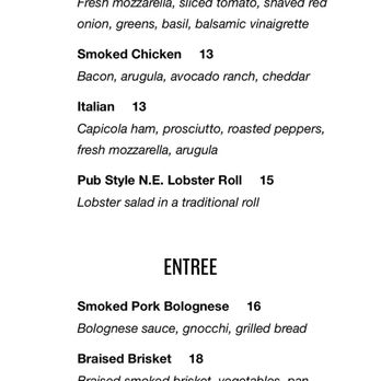 Best Cigar Pub - Menu - Cocktail Bars Near Me - Drums, Pennsylvania