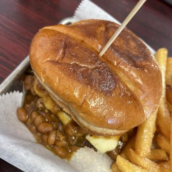Unk's Burgers - Unk's Bodacious Baked Bean Burger - Burgers Near Me - Lee's Summit, Missouri Unk's Burgers - Unk's Bodacious Baked Bean Burger - Burgers Near Me - Lee's Summit, Missouri