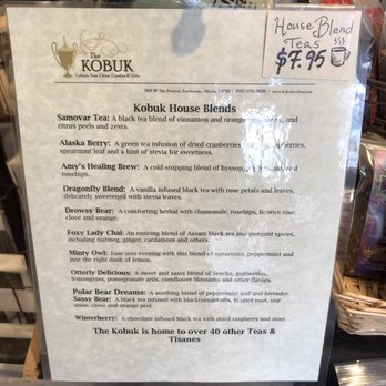 The Kobuk - Their teas - Coffee & Tea Near Me - Anchorage, Alaska