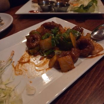 Taj Mahal Masala - Calamari Pepper Fry - Indian Near Me - Vero Beach, Florida