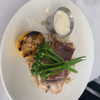 Spinners Rooftop Grille - Grilled Snapper. - Lounges Near Me - St. Pete Beach, Florida