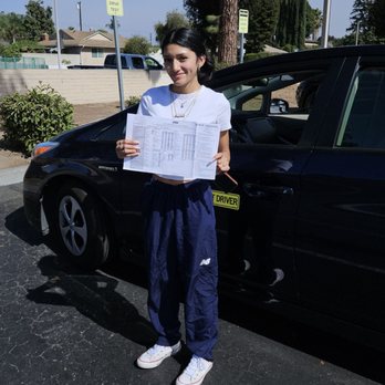 U-Drive Driving School - Angelina passes the "behind the wheel" west covina driving test - Driving Schools Near Me - West Covina, California U-Drive Driving School - Angelina passes the "behind the wheel" west covina driving test - Driving Schools Near Me - West Covina, California