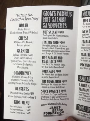 Menu photo 5 Gioia's Deli Creve Coeur, MO Menu photo 5 Gioia's Deli Creve Coeur, MO