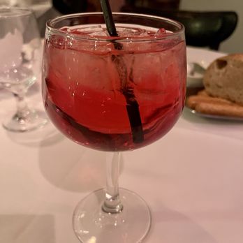 Villa Berulia - My all time favorite drink....Vodka, Cranberry with a splash of Peach Schnapps - Italian Near Me - New York, New York