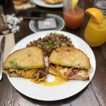 Blu Jam Cafe - Eggwich medium over easy egg - Breakfast & Brunch Near Me - Los Angeles, California Blu Jam Cafe - Eggwich medium over easy egg - Breakfast & Brunch Near Me - Los Angeles, California