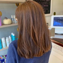 Ritter M Salon - After cutting about 10 inches off.