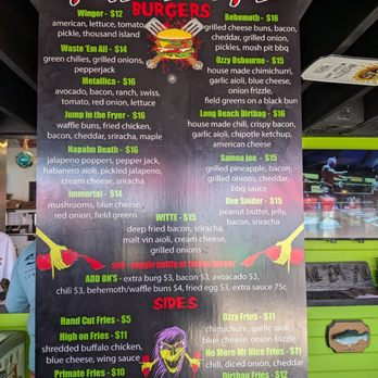 Grill 'Em All - Menu - Burgers Near Me - Long Beach, California