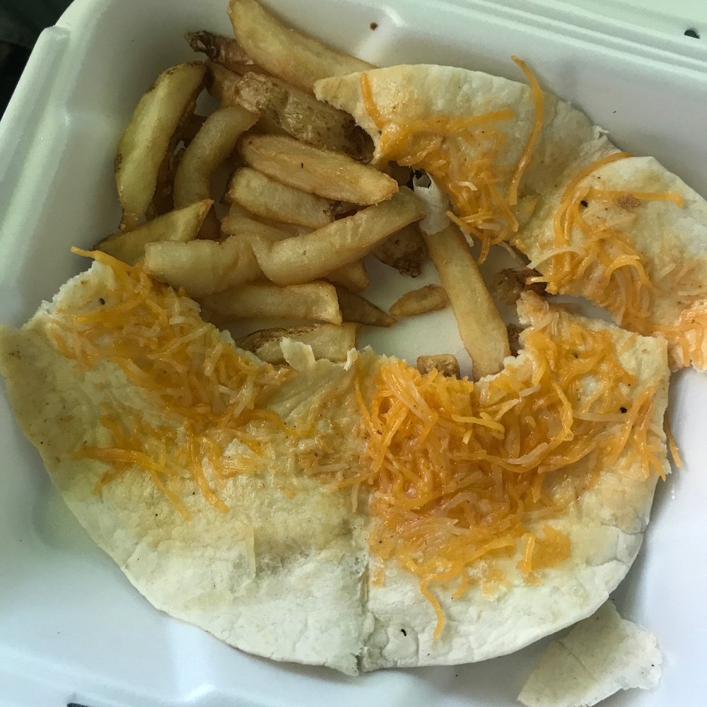 Cook Out - I order a chicken quesadilla and this is what I got. F*cking Cheese. Where is my meat - Burgers Near Me - Williamsburg, Virginia Cook Out - I order a chicken quesadilla and this is what I got. F*cking Cheese. Where is my meat - Burgers Near Me - Williamsburg, Virginia