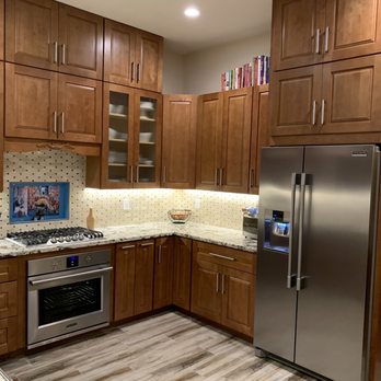 Greyhound General Inc. - New kitchen with double stacked cabinets - General Contractors Near Me - Valley Center, California Greyhound General Inc. - New kitchen with double stacked cabinets - General Contractors Near Me - Valley Center, California