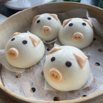 Min's Dumpling - D10. Sweet Piggy Buns (4pcs) - Chinese Near Me - Mission Viejo, California