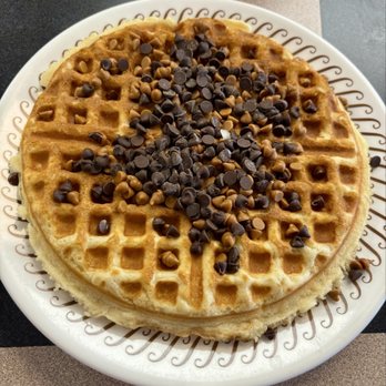 Waffle House - Waffle with Peanut Butter and Chocolate Chips - Diners Near Me - Tucson, Arizona Waffle House - Waffle with Peanut Butter and Chocolate Chips - Diners Near Me - Tucson, Arizona