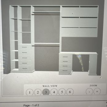 Inspired Closets Sacramento - 3D design - Interior Design Near Me - Roseville, California