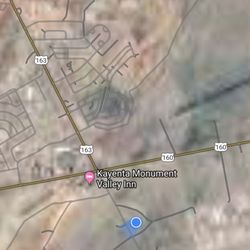 Art's Place of Tuba City - Blue Dot is the Spot
