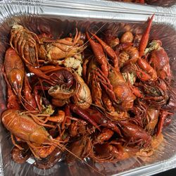 Cajunland Seafood - Trash crawfish that stunk up the house