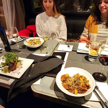 The Crush House - Chicken linguini, demiglaced pork chops, ribeye steak and short ribs gnocchi. - Wineries Near Me - Canton, Ohio The Crush House - Chicken linguini, demiglaced pork chops, ribeye steak and short ribs gnocchi. - Wineries Near Me - Canton, Ohio