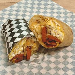 Hot Link Breakfast Burrito