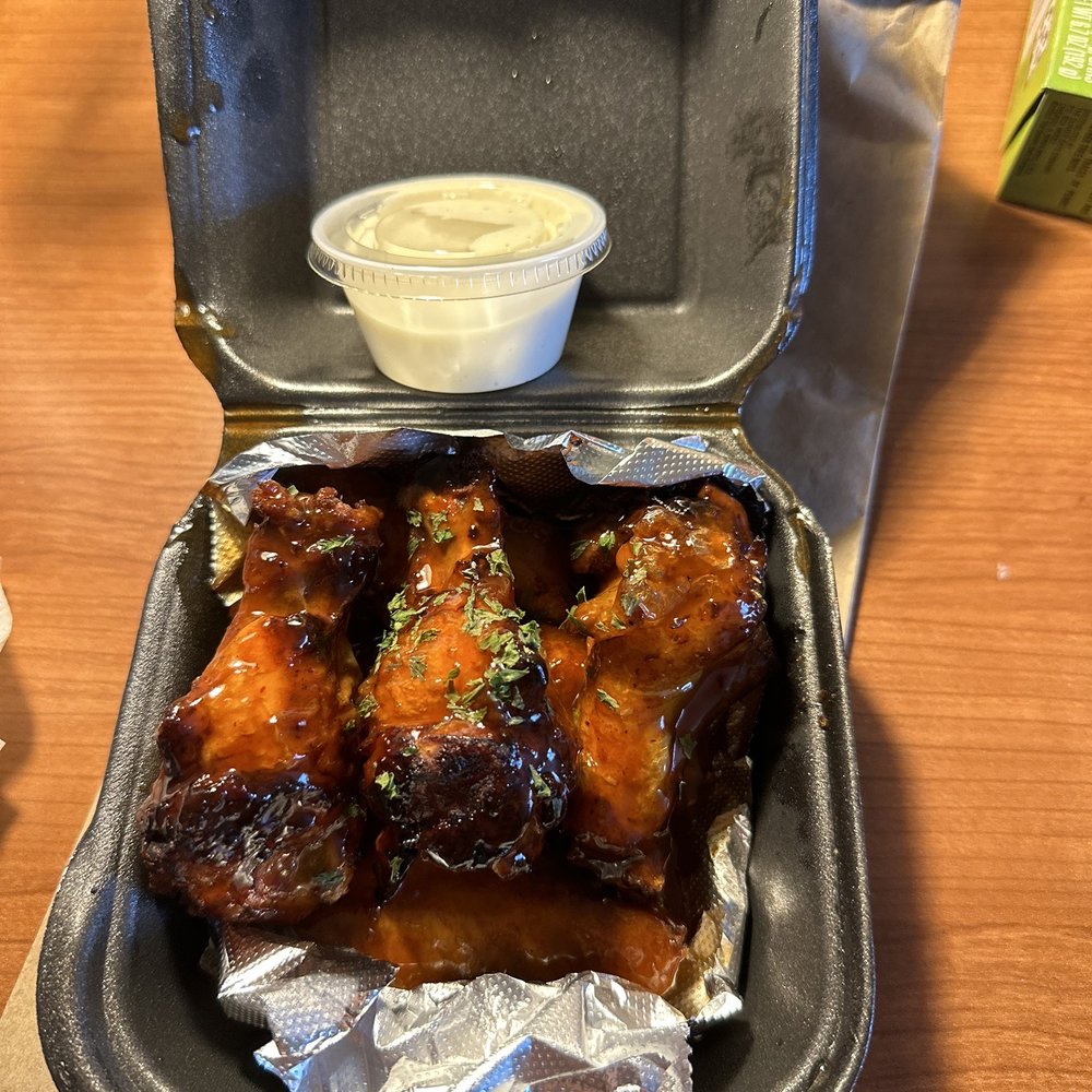 Midwestwings - Honey Hot with ranch (ranch is extra ¢.85) - Chicken Wings Near Me - Phoenix, Arizona Midwestwings - Honey Hot with ranch (ranch is extra ¢.85) - Chicken Wings Near Me - Phoenix, Arizona