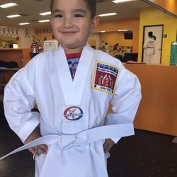 Grandmaster Park's Korean Taekwondo Union - Happy first with new uniform
