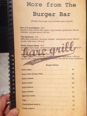 Menu photo 2 Bare Grill On Bourke Surry Hills, NSW