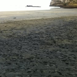 Maori Bay - Looking out to the gannet colony