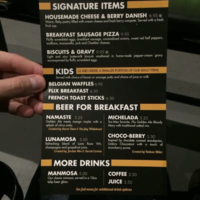 Menu photo 6 Flix Brewhouse - Des Moines Des Moines, IA
