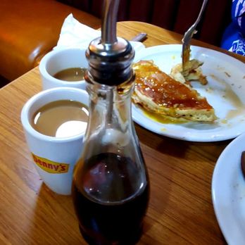 Denny's - Pancakes Smothered in Warm Syrup - American Near Me - Clive, Iowa