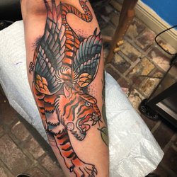 Safe Voyage Tattoo - Tattoo by Brad Andrus