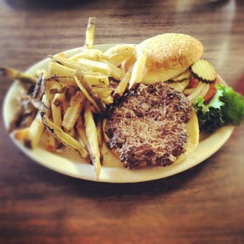 Old Town Cafe - Bison Burger - do yourself a favor and order it!! - American Near Me - West Yellowstone, Montana Old Town Cafe - Bison Burger - do yourself a favor and order it!! - American Near Me - West Yellowstone, Montana