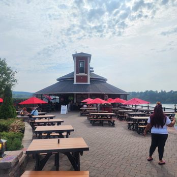 The Silo Restaurant - Outside seating - Hot Dogs Near Me - Lewiston, New York