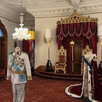 Iolani Palace - The throne room - Museums Near Me - Honolulu, Hawaii