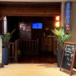 The Sports Bar and Café - The entrance