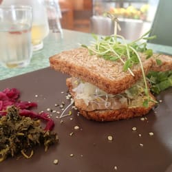 Nettle Raw Cafe - The Reuben Sandwich $13