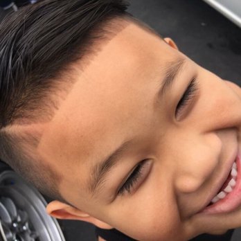Love What He Did With His Baby Hair And That Line Up Is On Point