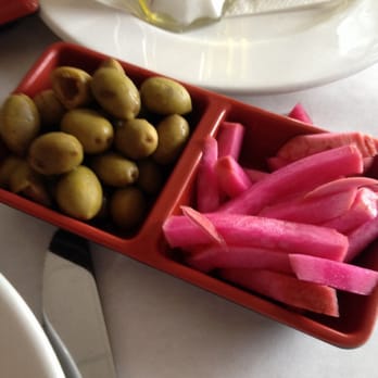 Cedar's Restaurant - Lebanese olives and turnip - Middle Eastern Near Me - Orlando, Florida