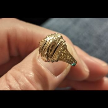 Osborne's Jewelers - My Momma's class ring from 1950 before I damaged it. - Jewelry Near Me - Athens, Alabama Osborne's Jewelers - My Momma's class ring from 1950 before I damaged it. - Jewelry Near Me - Athens, Alabama