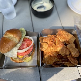 Danny Boy Beer Works - Burger and "fries". Yes they called these fries. - New American Near Me - Carmel, Indiana Danny Boy Beer Works - Burger and "fries". Yes they called these fries. - New American Near Me - Carmel, Indiana