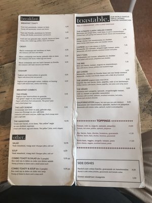 Menu photo 2 Toastable Amsterdam, NH