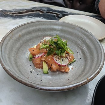 Eberly - Salmon crudo - Bars Near Me - Austin, Texas Eberly - Salmon crudo - Bars Near Me - Austin, Texas