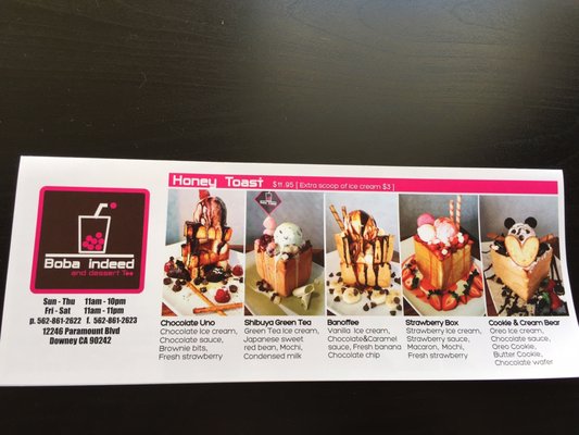 Menu photo 6 Boba Indeed Downey, CA Menu photo 6 Boba Indeed Downey, CA