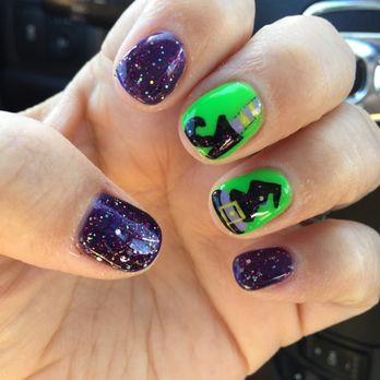 Love Nails - My second set of Halloween nails from love nails in Chino! I love them they are always so professional clean and great pricing! - Nail Technicians Near Me - Chino, California