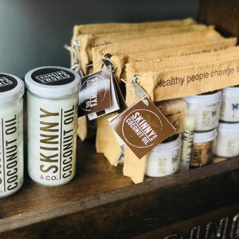 The Feathered Nest - Upon the unique retail items available at The Feathered Nest is Skinny & Co. all natural coconut oil products. - Furniture Stores Near Me - Belleville, Kansas