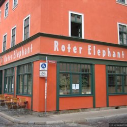 Roter Elephant