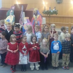 Shepherd of the Valley Lutheran Preschool - Christmas program! How cute are they?