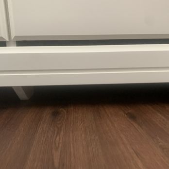 Ashley Store - Big gap from the drawer to the bottom lining - Furniture Stores Near Me - San Diego, California